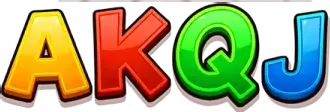 Low-value card symbols in 4 Chili Amigos