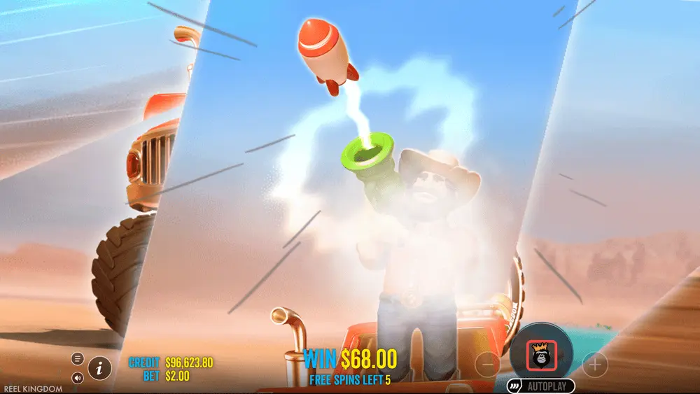 Big Bass Splash Bazooka feature replacing all symbols with Fish money values
