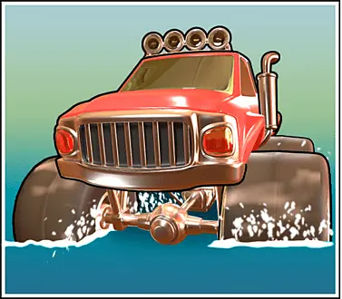 Fisherman's truck symbol