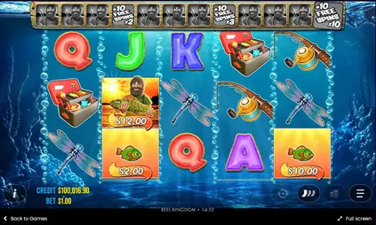 Big Bass Bonanza GamStop-free – Money Symbol collection showing fish values
