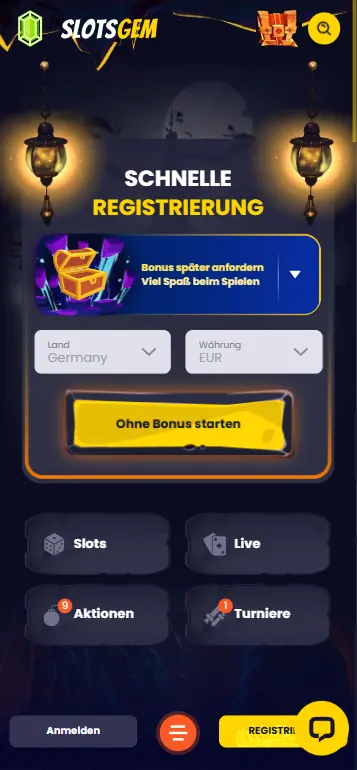 Deutsches Online-Casino mit Book of Pharao auswählen