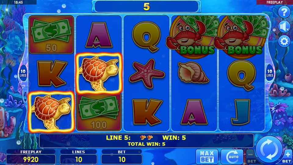 Cash and Crab slot ×2 multiplier activation screen with CRAB Counter reaching 4