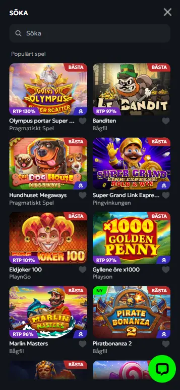 Cash Eruption IGT spelbricka i casino slots-lobby