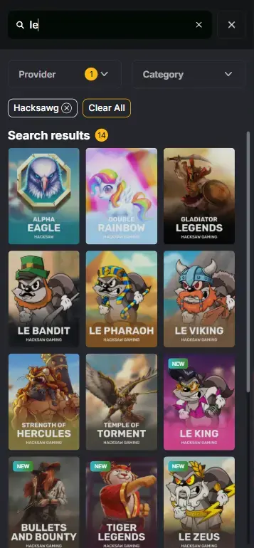 Circle of Life Hacksaw Gaming game tile in casino slots lobby