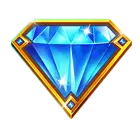 Blue Diamond symbol Coins of Zeus