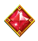 Red Gem symbol Coins of Zeus