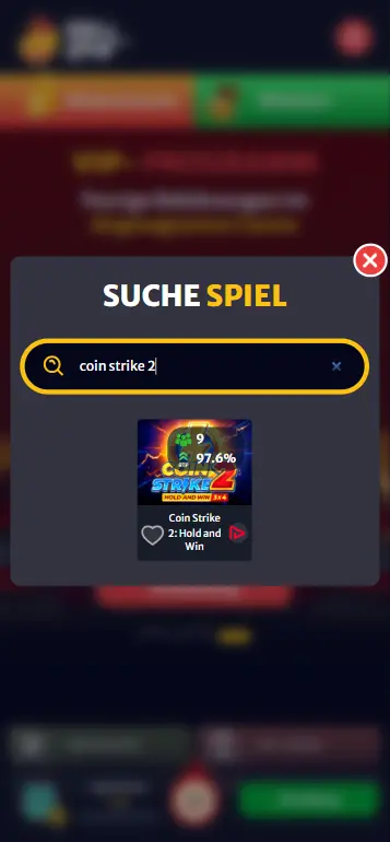 Coin Strike 2 im Spielangebot des Casinos finden