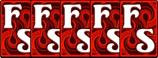 5 FS symbols that activate the Fool's Gold hidden bonus game