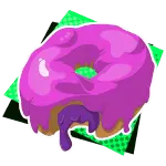Donut symbol Eye of the Panda