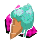 Ice Cream symbol Eye of the Panda