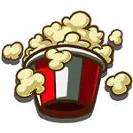 Popcorn bucket symbol