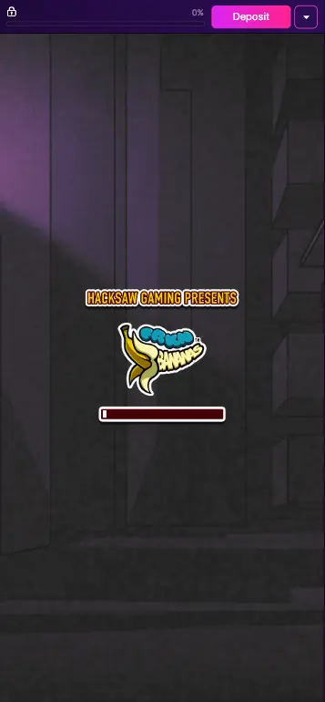 Play FRKN Bananas active gameplay showing spreading bananas and multipliers