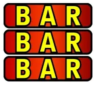 Red BAR symbol Hot 27
