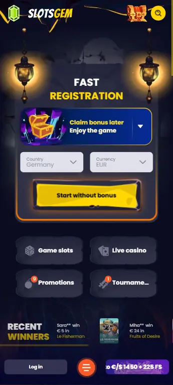 Selecting an Amatic casino with Hot Fruits 27 in the game lobby