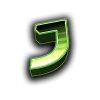 Card royal symbol Jack in Jaws of Justice