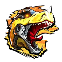 Cyber Dino premium symbol Jaws of Justice