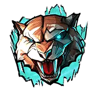 Cyber Tiger premium symbol