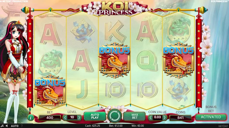 Koi Princess Sure Win Free Spins – garantierter Mindestgewinn pro Spin im Freispiel-Modus