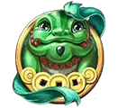 Frosch-Symbol Koi Princess
