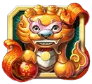 Löwen-Symbol Koi Princess