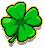 Green clover symbol