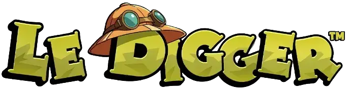 Le Digger UK slot logo