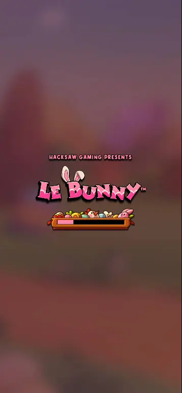 Le Bunny aktives Spiel mit Goldenen Feldern und Regenbogen