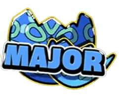Le Bunny casino Major-Jackpot blue cracked egg symbol