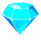 Diamond coin symbol
