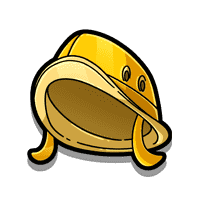 Yellow hat symbol