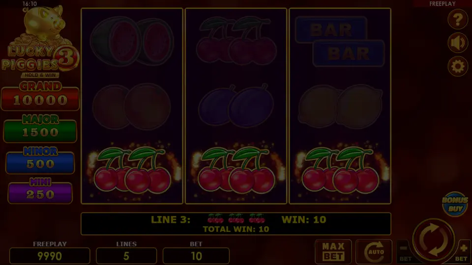 Lucky Piggies 3 slot gameplay preview
