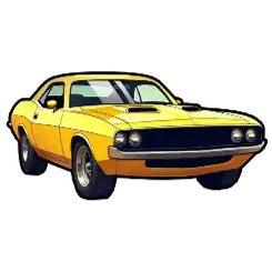 Yellow Car symbol Monkey Frenzy 2