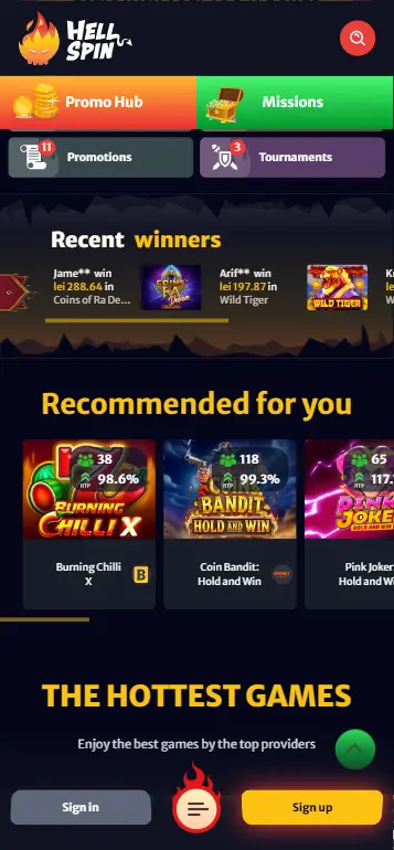 Find an online casino with Playson slots