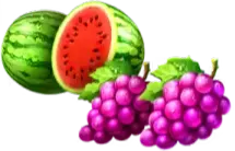 Watermelon and Grapes symbols
