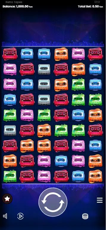 Wild Multiplier Symbol verteilt seinen Wert 3x auf benachbarte Wild Tape Symbols