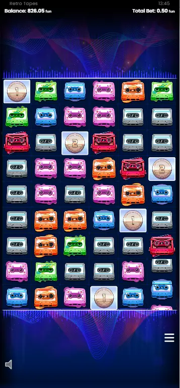 Wild Multiplier verteilt Multiplikator auf Wild Tapes und transformiert sich in Instant Prize Symbol