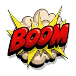 Explosion icon symbol
