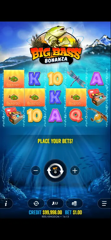 Fischer-Wild sammelt Money-Fish-Werte in den Freispielen