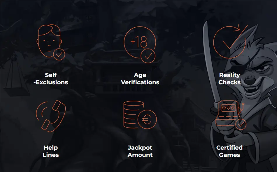 Studio's values on the topic of gambling addiction and responsible gaming